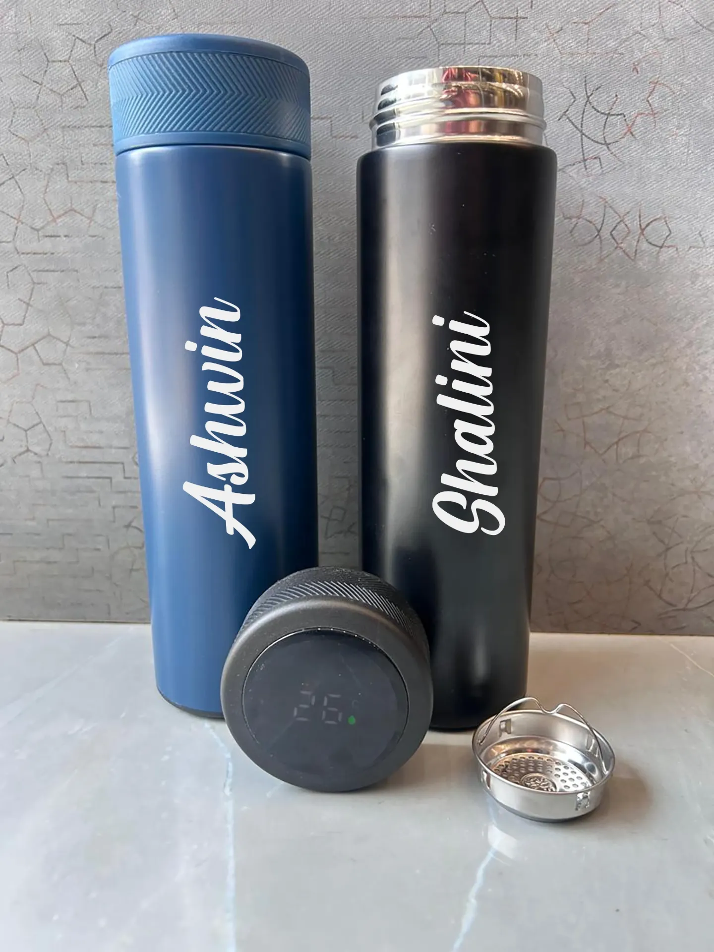 Hot & Cold Grippo Tempreature Display Flask