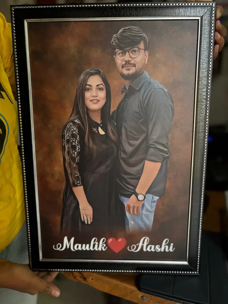 Digital Oil Painting Frame